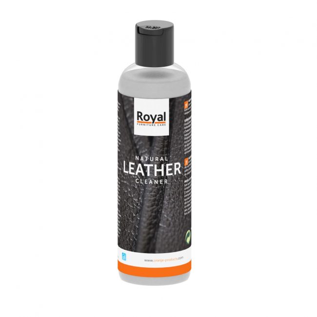 Natural leather cleaner