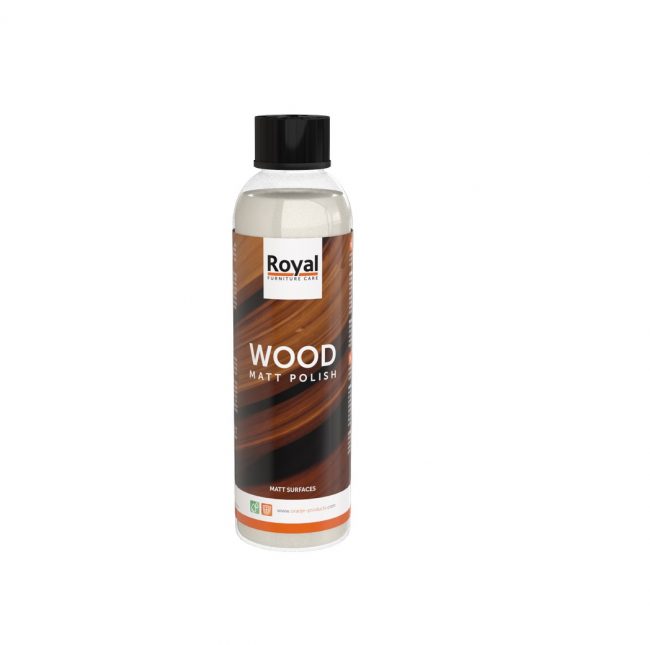 Wood Matt Polish - verzorgingsproduct - houtsoorten - Oranje - WiegersXL