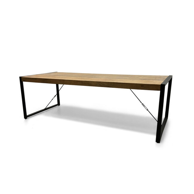 Eettafel Iron - Mangohout - Rechthoek - 180 cm - WGXL Collection