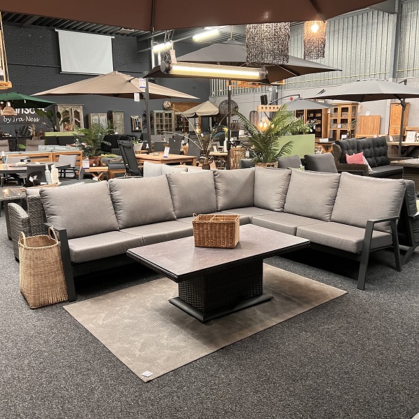 Lounge-Set Exome anthrazit - Online verfügbar bei Wiegers XL