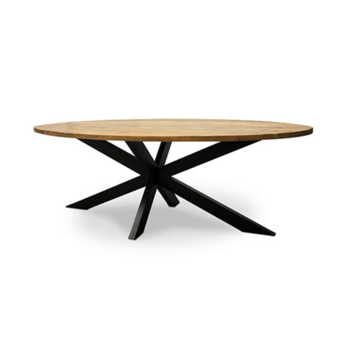Tischplatte Baumstamm – Suarholz – Rund – WGXL Kollektion – Wiegers XL meubels en tuinmeubelen