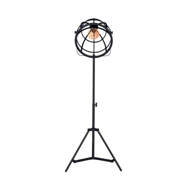 LABEL51 Vloerlamp Fuse - Zwart - Metaal - MT-2275