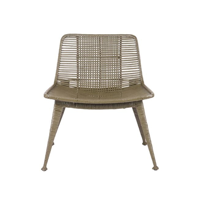 LABEL51 Fauteuil Rex - Army green - Rotan - HE-39.003