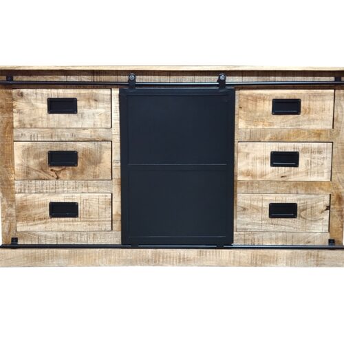 Dressoir Toon - Groot - Mangohout - 185 cm - WGXL Collection - Wiegers XL meubels en tuinmeubelen