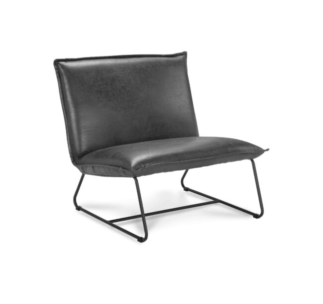 Fauteuil Chefman 1,5-zits - Rawhide stof - Grijs - WGXL Collection