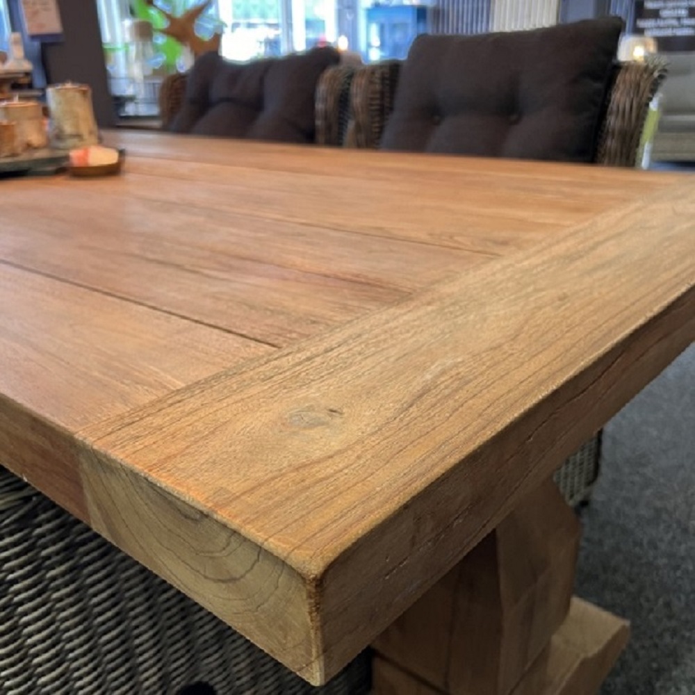 Kloostertafel Oud Teakhout Outdoor - cm - WGXL Collection