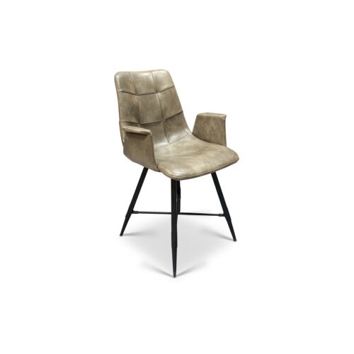 Fauteuil Chefman 1,5-zits - Velours stof - Antraciet - WGXL Collection