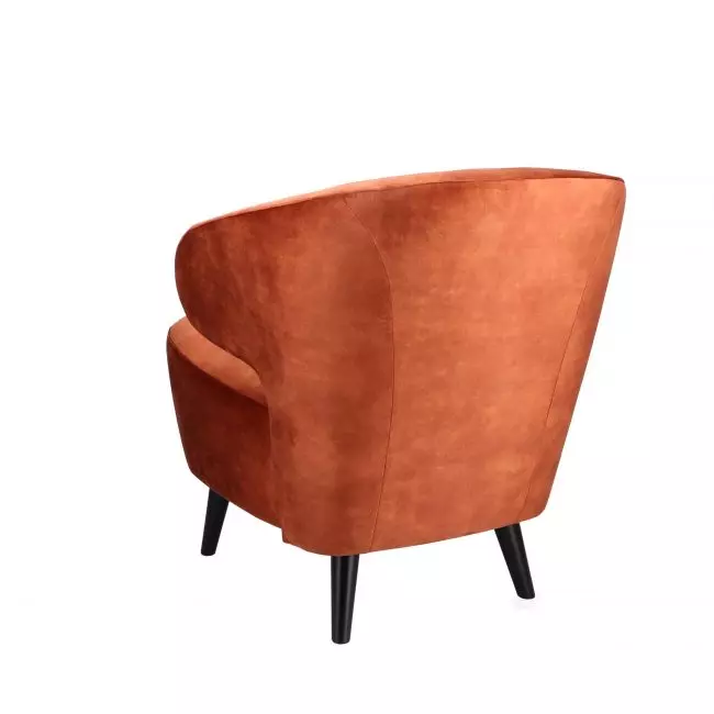 Fauteuil Hailey - Stof Adore - Copper - WGXL Collection