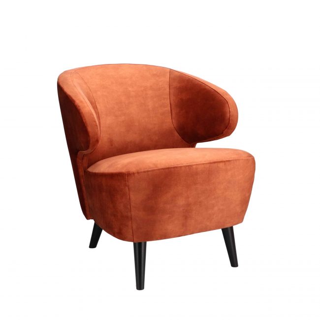 fauteuil Hailey copper