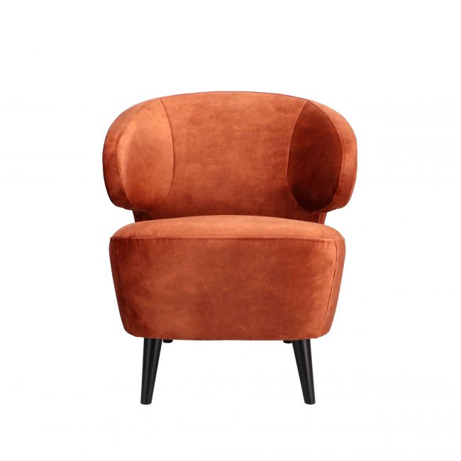Fauteuil Hailey - Stof Adore - Copper - WGXL Collection