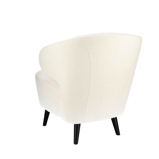Fauteuil Hailey - Stof Alpine - Ivory - WGXL Collection