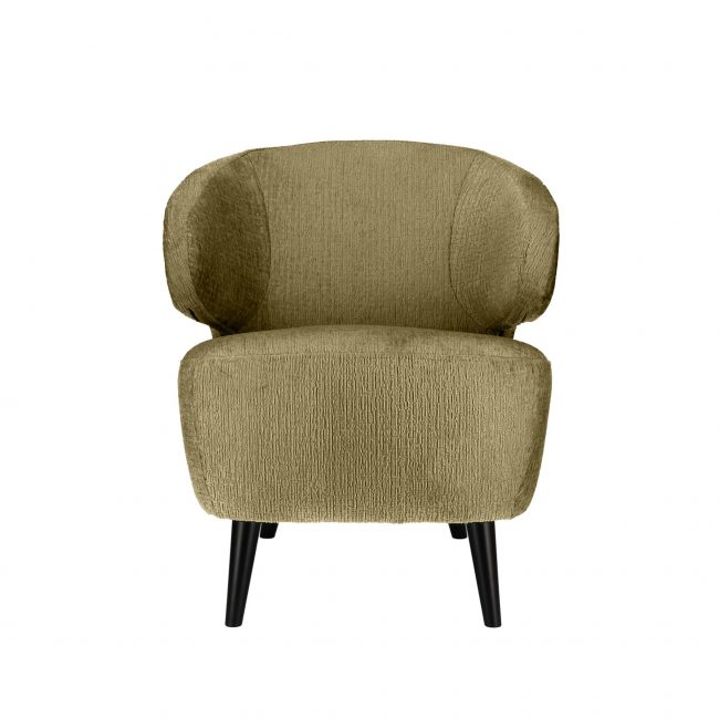 Fauteuil Hailey - Stof Fusion - Army - WGXL Collection