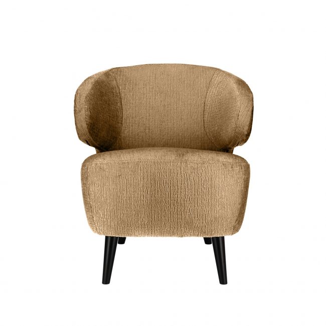 Fauteuil Hailey - Stof Fusion - Brandy - WGXL Collection