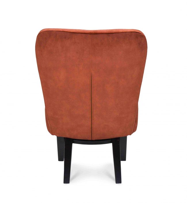 Sessel Denvor – Stoff Adore – Kupfer – WGXL Kollektion – Wiegers XL meubels en tuinmeubelen