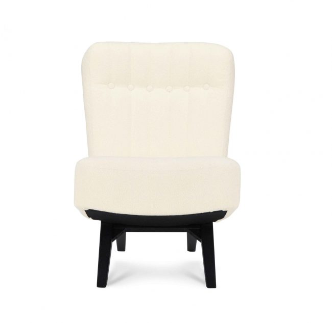 Fauteuil Denzol - Stof Alpine - Ivory - WGXL Collection