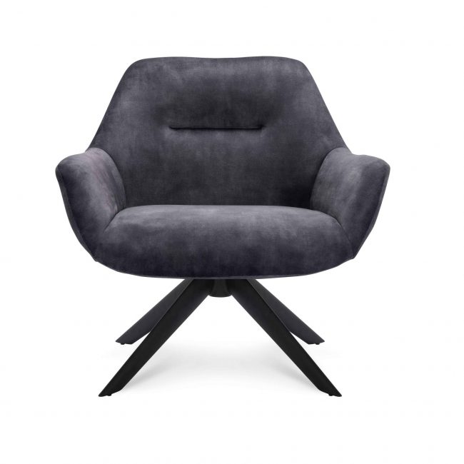 Fauteuil Vegos - Stof Adore - Antraciet - WGXL Collection