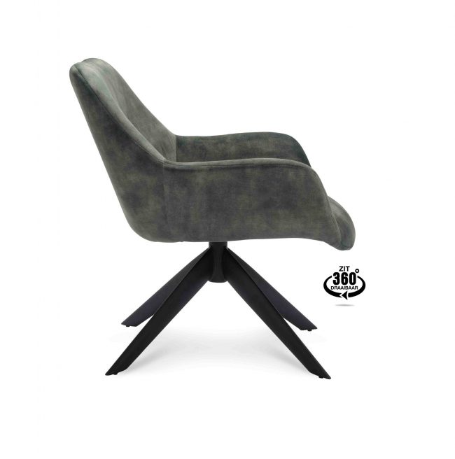 Fauteuil Clinton - Stof Adore - Hunter - WGXL Collection