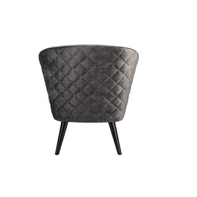 Fauteuil Bilton - Stof Adore - Antraciet - WGXL Collection