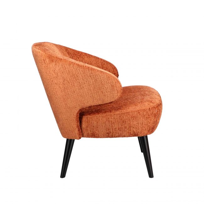Fauteuil Scott - Stof Fusion - Copper - WGXL Collection