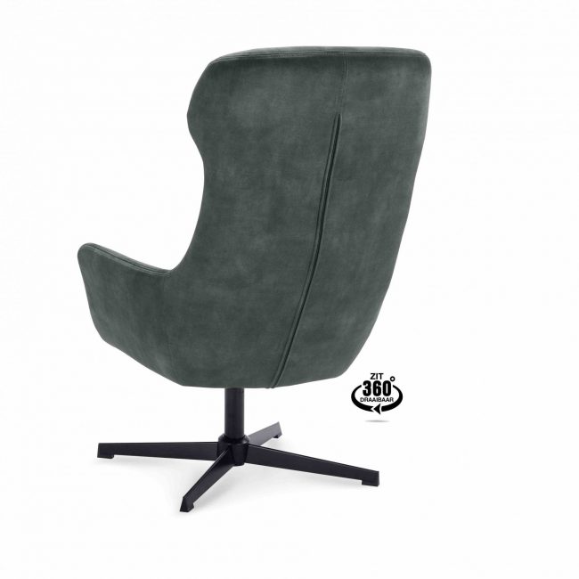 Fauteuil Vien - Stof Adore - Hunter - WGXL Collection