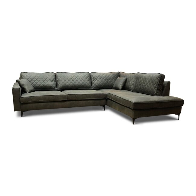 Sofa Romeo - Preston Fabric - Anthrazit - Loungesofa - WGXL Kollektion - Wiegers XL meubels en tuinmeubelen