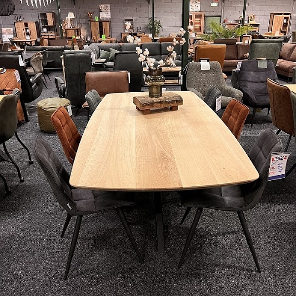 Eettafel verjongd Deens - Eikenhout - 300 cm - WGXL Collection