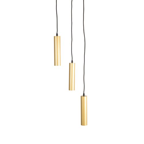 LABEL51 Hanglamp Ferroli - Antiek goud - Metaal - 3-lichts