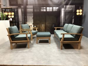 loungeset teakhout