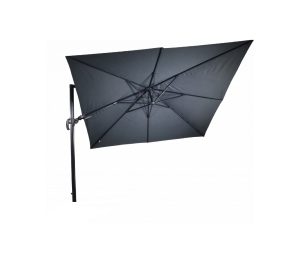 Zweefparasol VirgoFlex Grijs 3 x 3 Meter