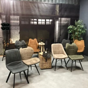 verschillende modellen eetkamerstoelen