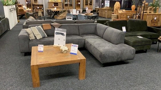 comfortabele bank modena