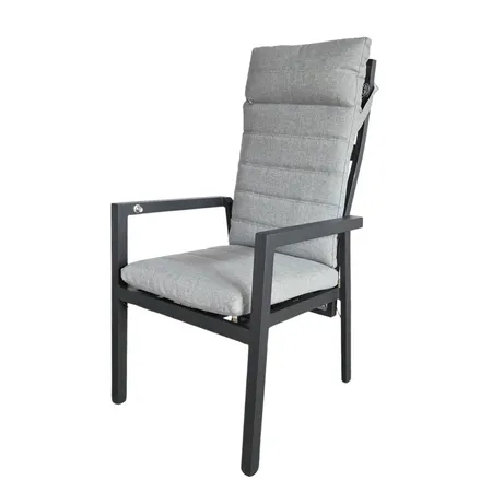Tuinstoel Marvin – Stapelbaar – Verstelbaar – Aluminium Arm – Sens-line