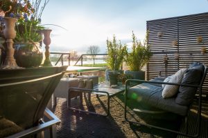 terras inrichten