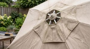 Hoe krijg ik groene aanslag van mijn parasol